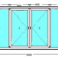 Балконне вікно серія WDS 500